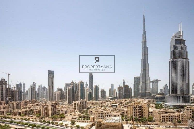 Stunning Full View of Burj Khalifa |Spacious Apartment