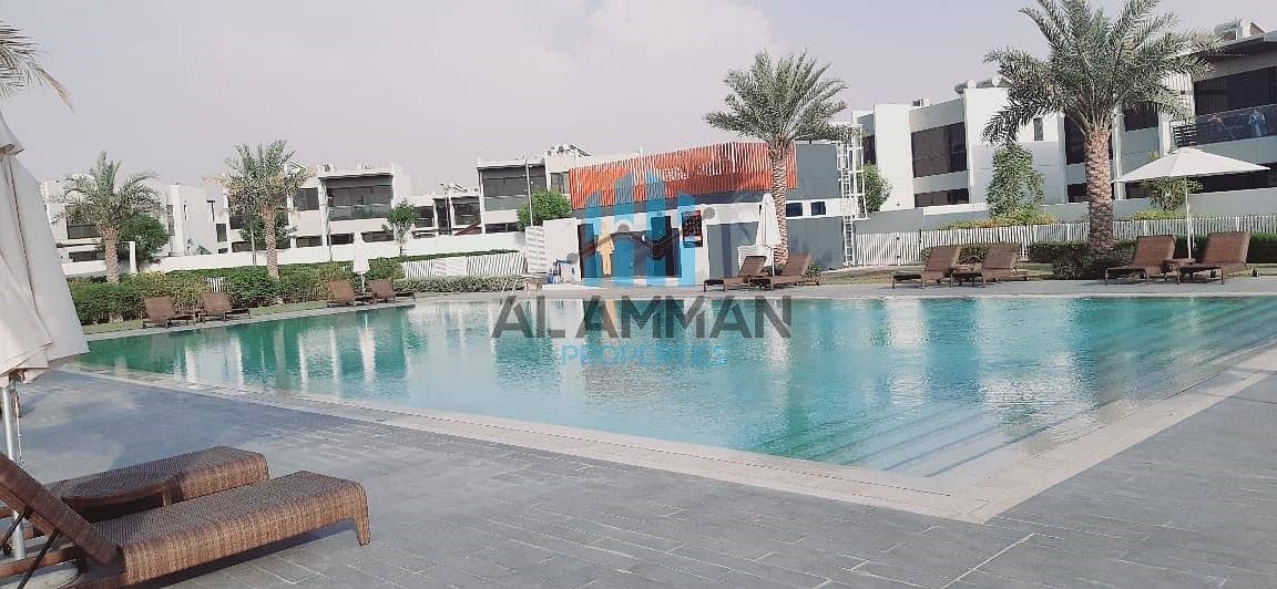 Very neat and clean 3bedroom plus maid Room villa for rent Damac Hills 2.