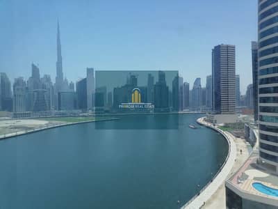 Office for Sale in Business Bay, Dubai - Partial Canal view | Ready to Use | Fitted  Office | Open Space