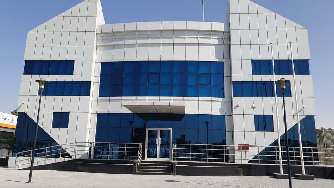 Excellent Commercial Building for Rent | Saif Zone + Mezzanine 550k Near Air Port