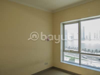 2 Bedroom Apartment for Rent in Al Khan, Sharjah - 2BR For rent - with Full View of Mamzar Lake