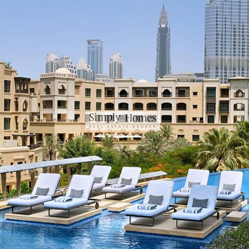 شقة في فندق العنوان وسط المدينة،وسط مدينة دبي 1 غرفة 2500000 درهم - 5482365