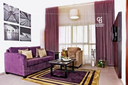 شقة فندقية 1 غرفة نوم للبيع في برشا هايتس (تيكوم)، دبي - Metro Central Hotel Apartment | Barsha Heights
