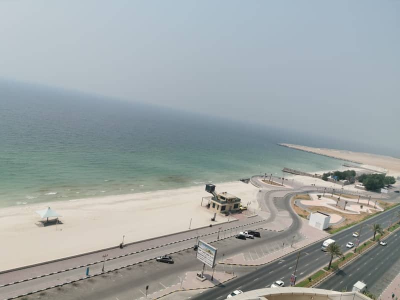 MINDBLOWING OFFER 2BHK FULL SEA VIEW AVAILABLE FOR RENT CORNICHE RESIDENCE TOWERS AJMAN