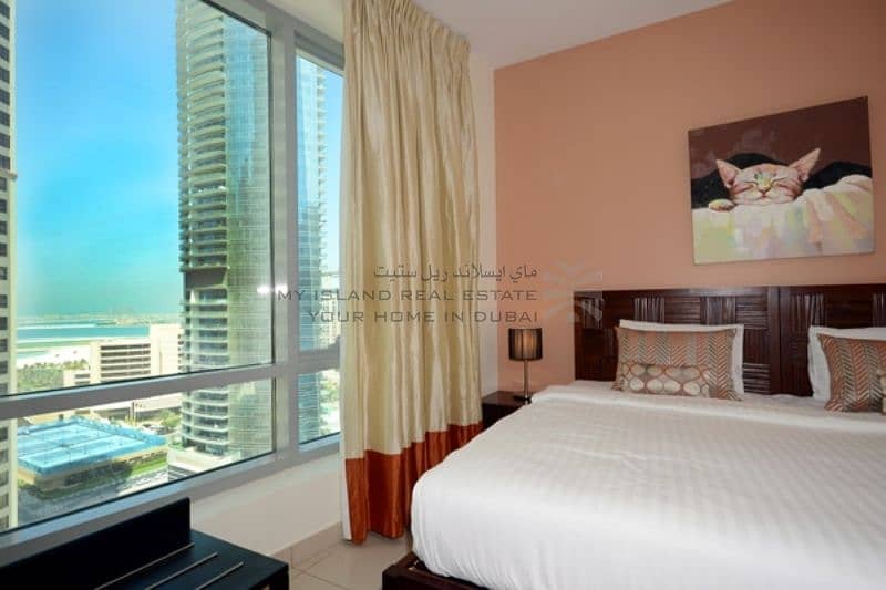 位于迪拜码头，公园岛公寓，萨尼贝尔大厦 1 卧室的公寓 1100000 AED - 4216380