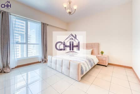 2 Bedroom Flat for Rent in Dubai Marina, Dubai - 2 BR, Fully Furnished | Palm Beach View I Free Utility Bills
