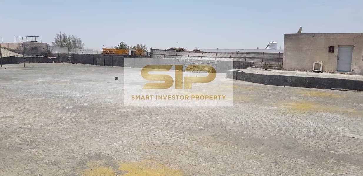Open Yard in Al Saja without Electricity for Rent