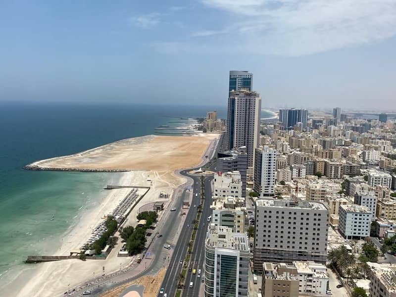 OUTSTANDING VIEW 2BHK FOR RENT CORNICHE RESIDENCE TOWERS FULL SEA VIEW AVAILABLE NW