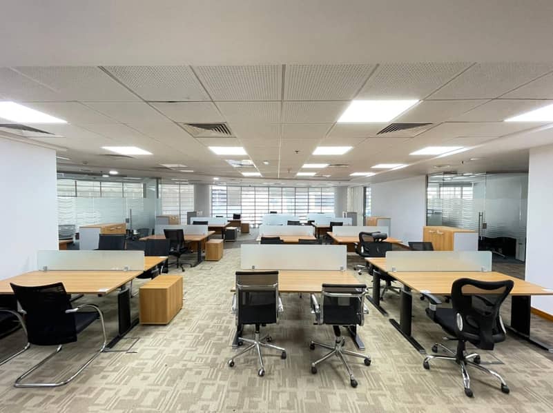 Flexi Desk/Estedama For Trade License Renewal For AED8,500 W/ 50 Sqft Deskspace