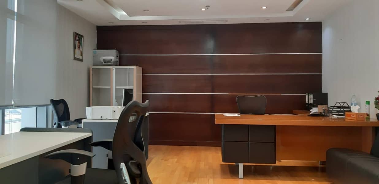 Fully Serviced Office | 200Sqft | AED 18,500 Only | Free Chiller, DEWA, WIFI | Meeting Room