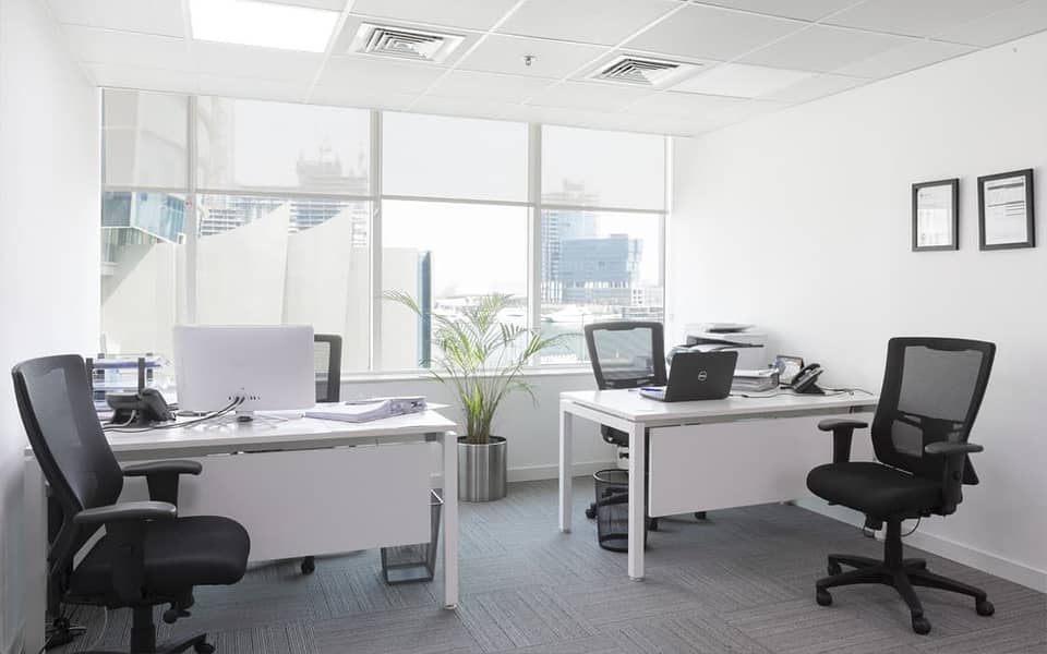 Flexi Desk/Estedama for trade License renewal for Aed 8500 W/ 50 Sqft Desk Space for 1 Yr