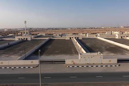 Industrial Land for Rent in Emirates Industrial City, Sharjah - Brand New Open Yard  - Office  - Etisalat - Civil Defense