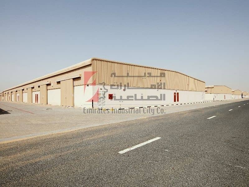 4 Brand New Warehouse for Sale on Emirates Rd 611