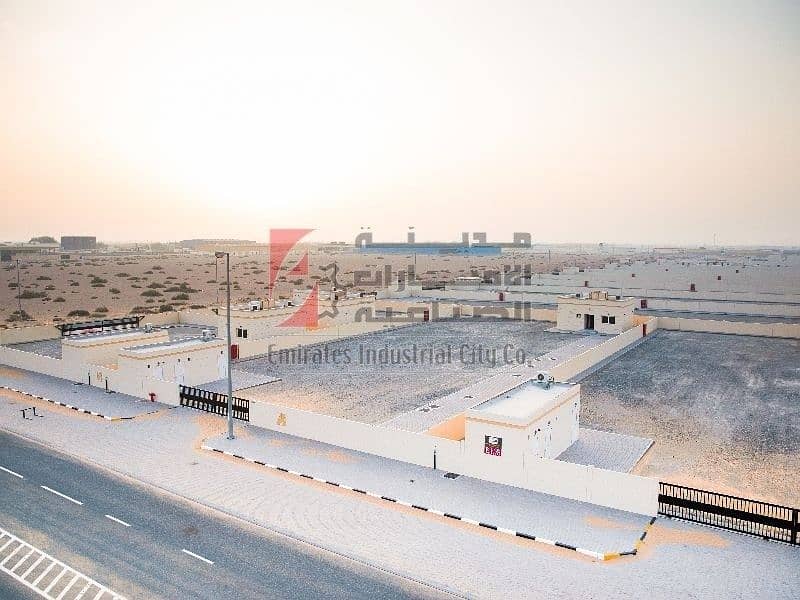 13 Direct From the Owner - Brand New Open Yard with Office - Sajjah Sharjah