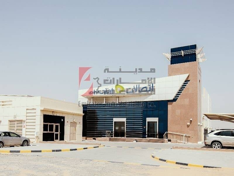 2 own for Only 80 AED/sq. ft  - Fully Developed Industrial Plot