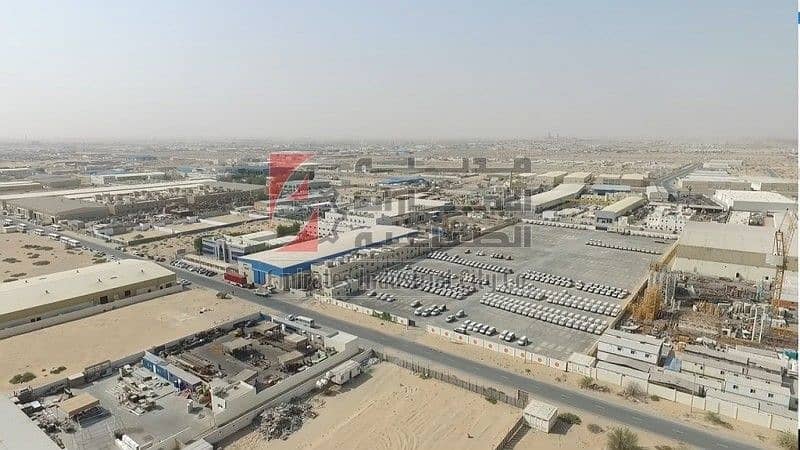 8 own for Only 80 AED/sq. ft  - Fully Developed Industrial Plot