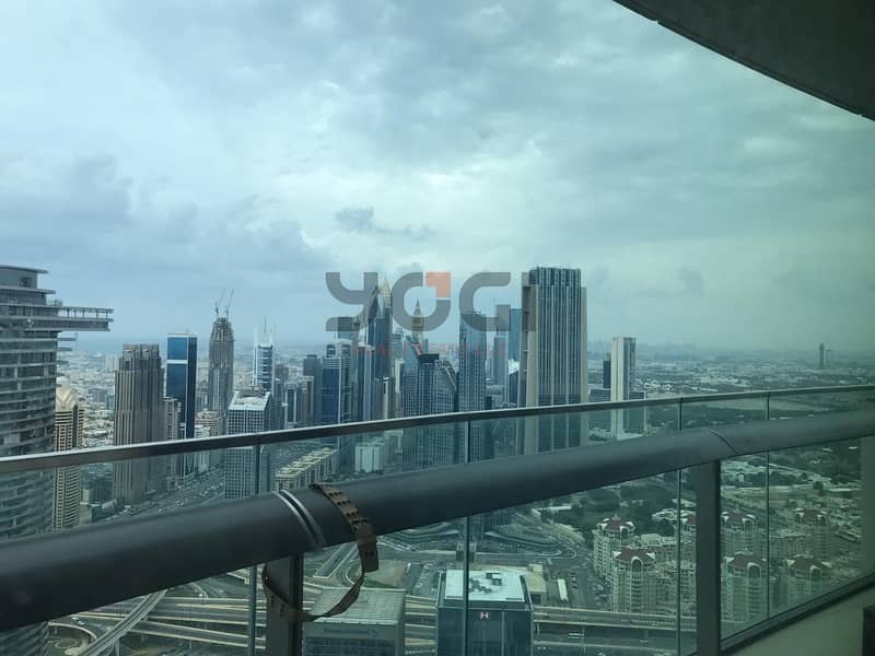 位于迪拜市中心，景观高塔，景观1号高塔 2 卧室的公寓 2500000 AED - 4975341