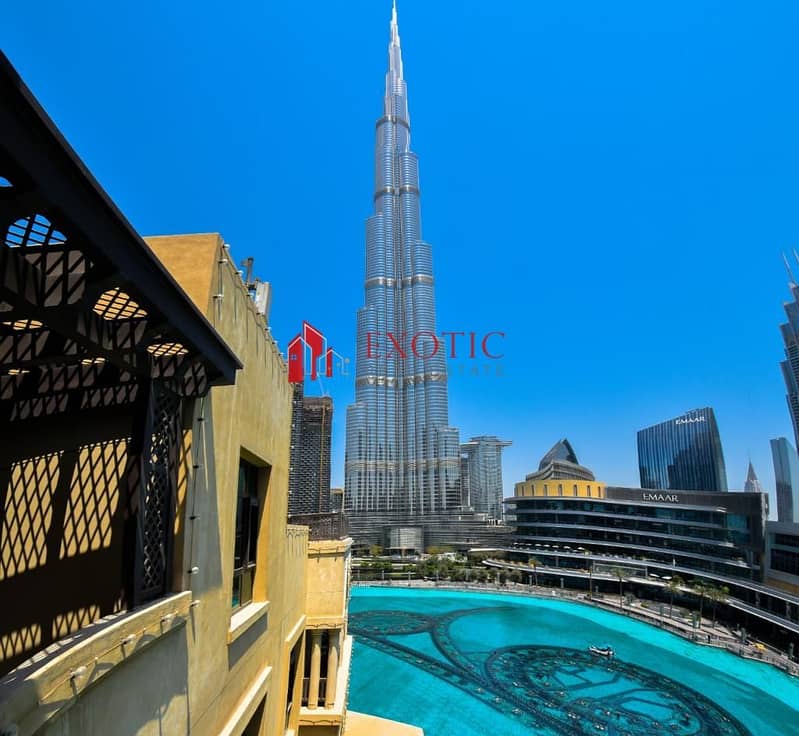 3 Bedroom || Fountain & Burj Khalifa View