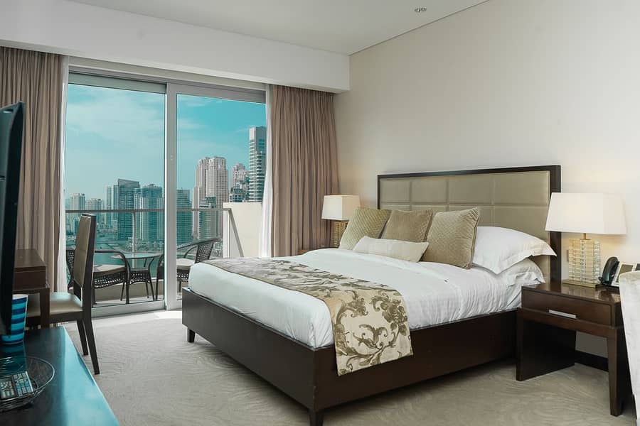 Квартира в Дубай Марина，Адрес Дубай Марина (Отель в ТЦ), 20000 AED - 4923044