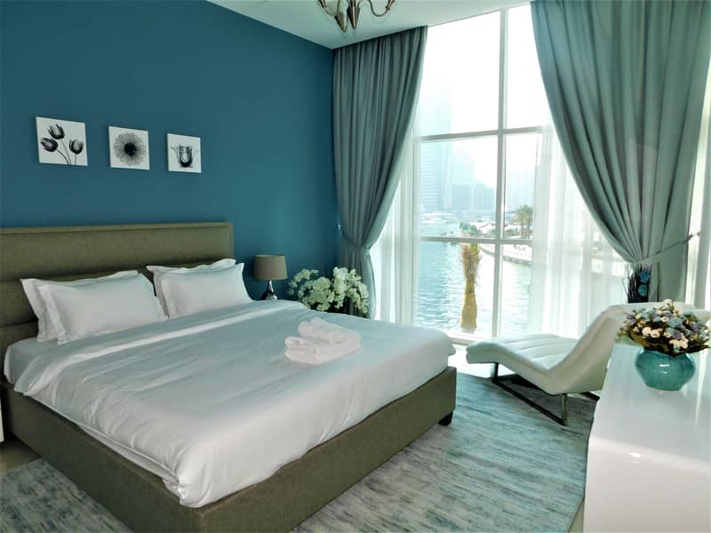 Premium 1 BR Apt w/stunning Dubai Marina View