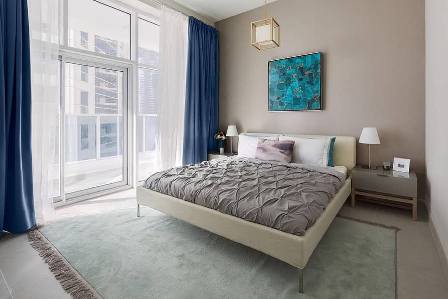 Ready One Bedroom apartment in Opal Tower- Dubai Marina