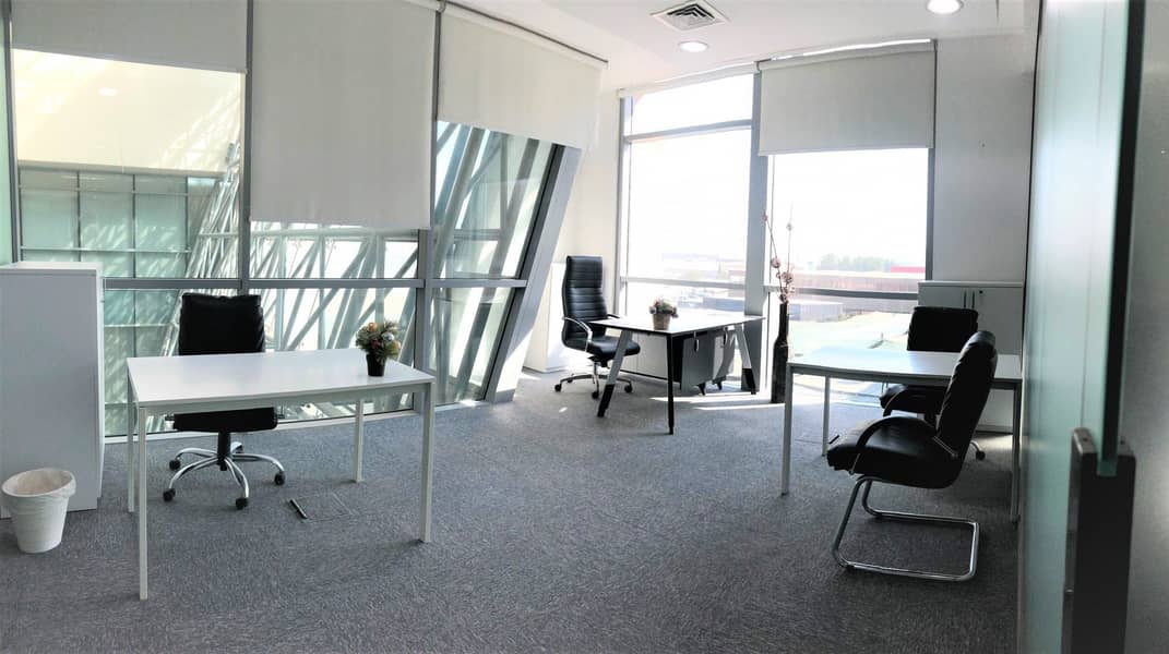 Luxurious Private Office with a beautiful  View next to DIP