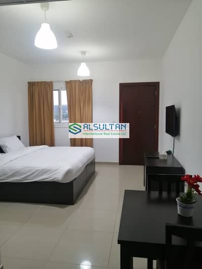 Studio for Rent in Khalifa City A, Abu Dhabi - Spacious Fully Furnished Studio with One Parking Slot