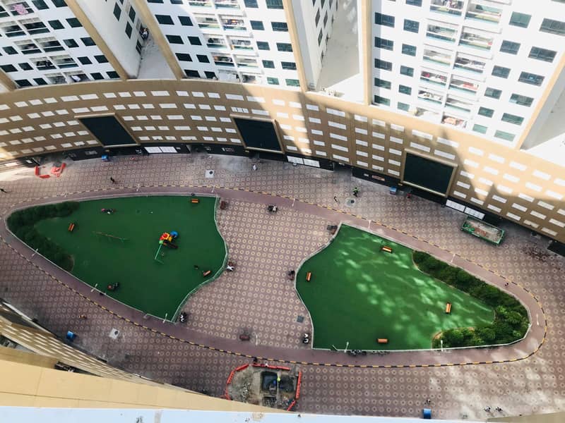 Garden-view !! Two Bedroom with Three Bathrooms for Rent in Pearl Towers, Ajman