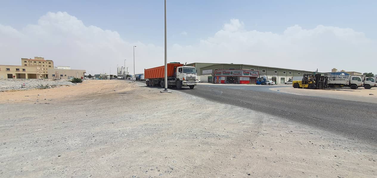 G+2 Corner Plot on Main Road in Jurf Industrial, Ajman