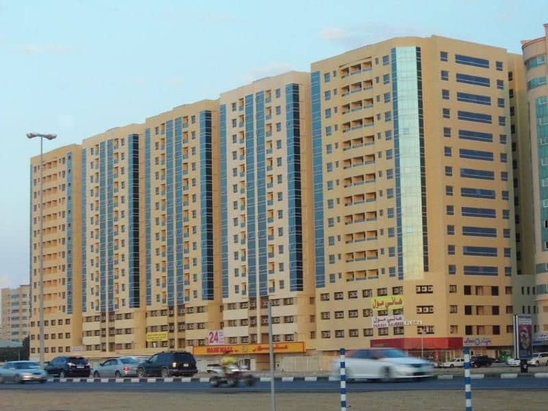 FOR RENT: 1BHK AVAILABLE IN GARDEN CITY (JASMINE TOWER) WITH CLOSED KITCHEN FOR AED14000