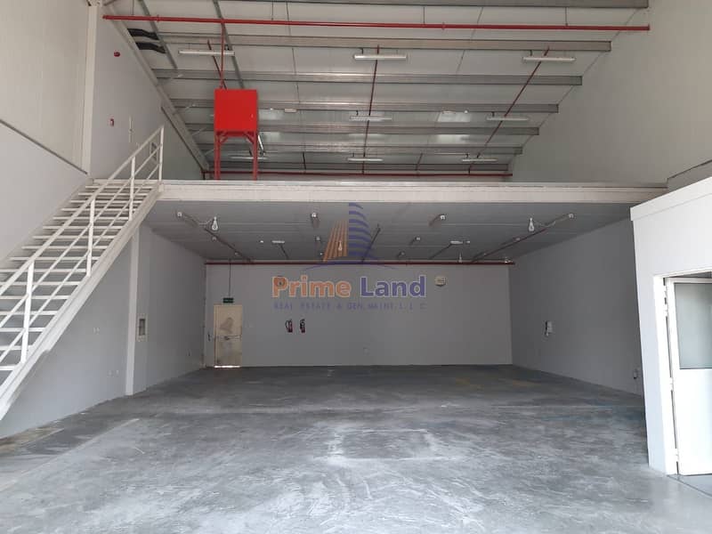 325Sqm Mezzanine Office Included Warehouse 110K Only
