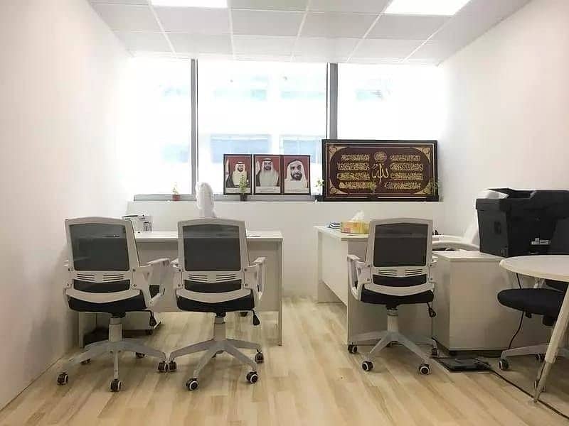 4 WELL FURNISHED OFFICES | CHEAPEST PRICE | VIRTUAL OFFICES
