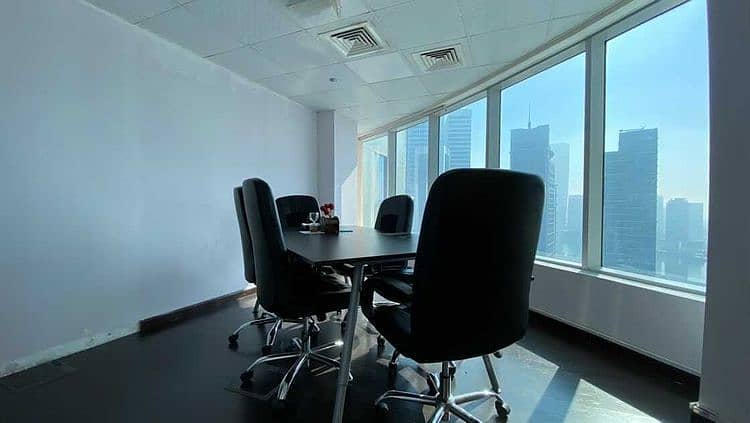 7 DESK SPACE WITH EJARI N BUSINESS BAY WITH B=VIEW FOR JUST 10