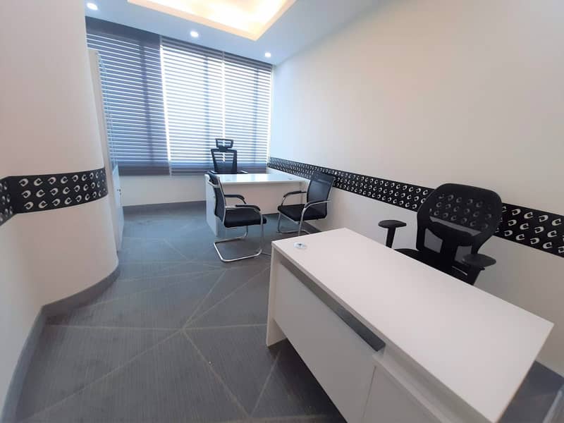 5 FULLY FITTED OFFICE SPACE FOR RENT | READY TO MOVE IN | FULLY FURNISHED | SEA VIEW | TECOM