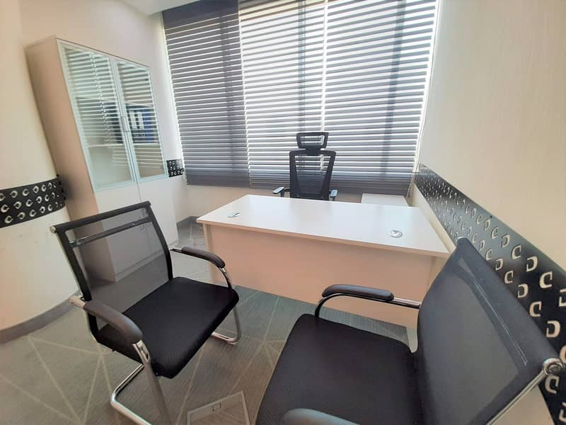 6 FULLY FITTED OFFICE SPACE FOR RENT | READY TO MOVE IN | FULLY FURNISHED | SEA VIEW | TECOM