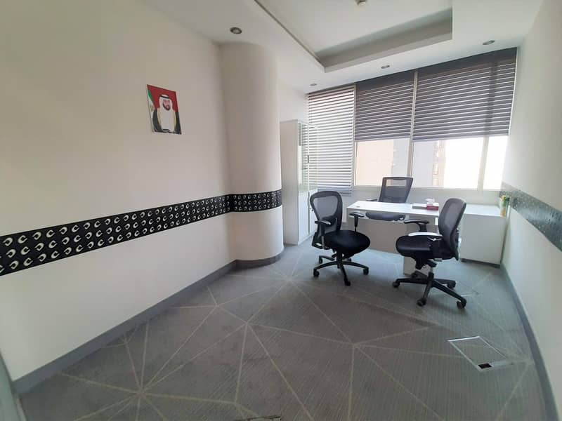 4 DIRECT FROM LANDLORD I FULLY FURNISHED OFFICES I 2 PERSON SHARING | DAMAC EXECUTIVE HEIGHTS | TECOM