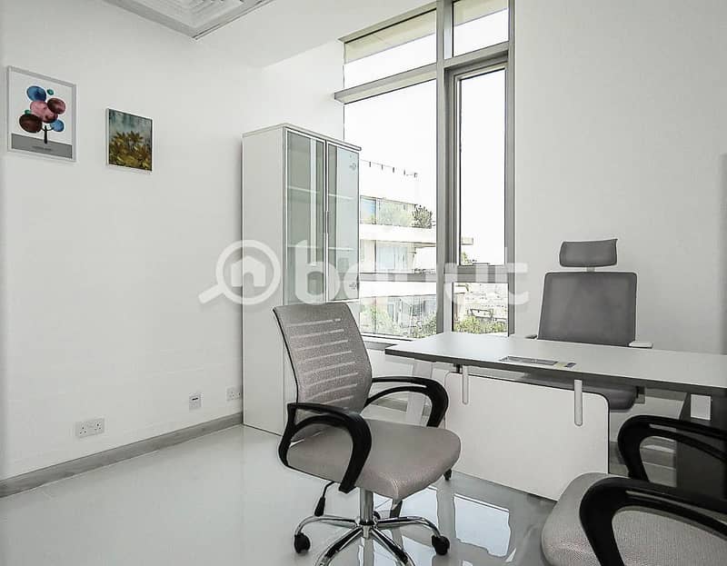 Brand New Fully Furnished Office | Swimming Pool View | Near Metro