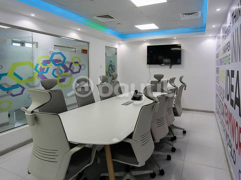 3 Business Center In Bur Dubai | AED 12000 | Al Musalla Tower