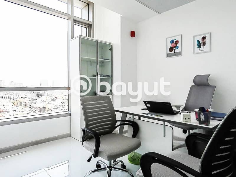 Office Spaces For Rent In Oud Metha |Brand New Furnished Office|Al Musalla Tower|