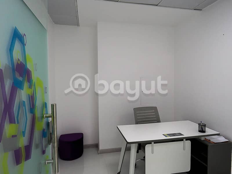 3 Office Spaces For Rent In Oud Metha |Brand New Furnished Office|Al Musalla Tower|
