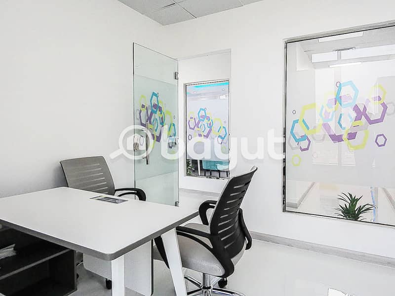 5 Office Spaces For Rent In Oud Metha |Brand New Furnished Office|Al Musalla Tower|