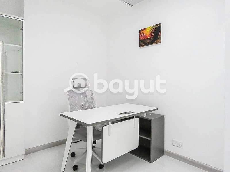 Smart & Flexi Desk Office At 18k Only | Al Musalla Tower |
