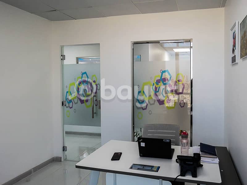 2 Serviced Office For Rent |  Fully Furnished | Al Musalla Tower