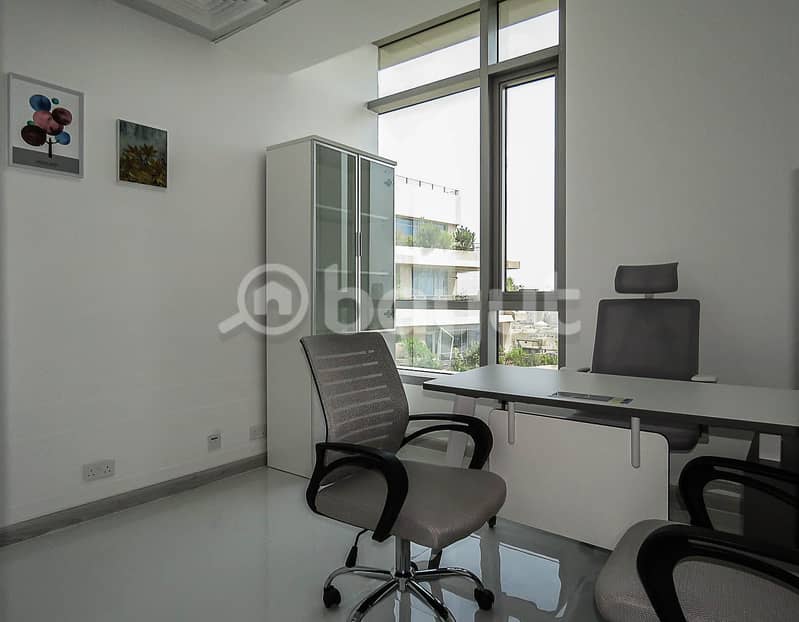 6 Serviced Office For Rent |  Fully Furnished | Al Musalla Tower