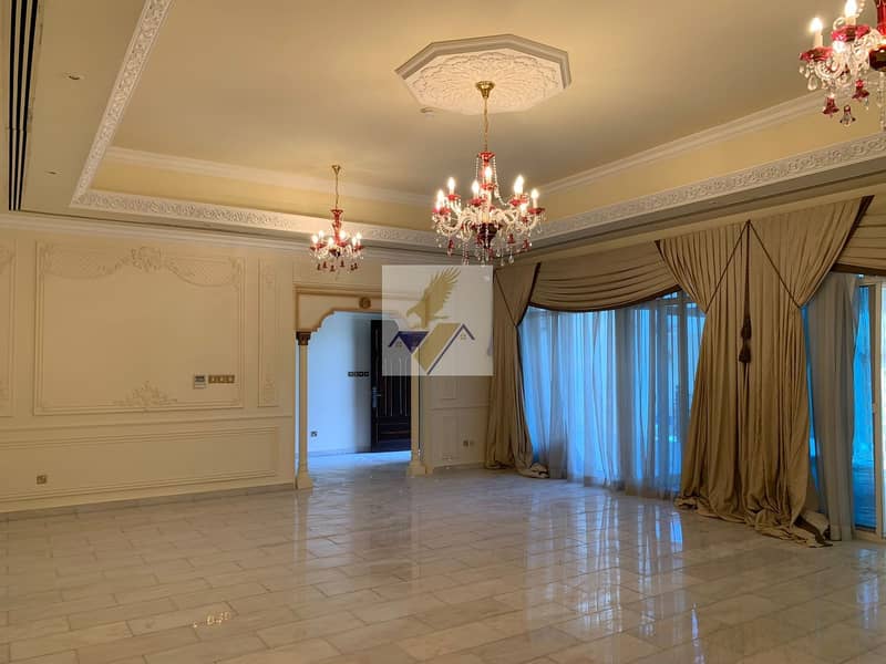 DECORATED STAND ALONE 7 SUITE  DELUXE MASTER BEDROOM VILLA NEAR KHALIDIYA PARK 280K