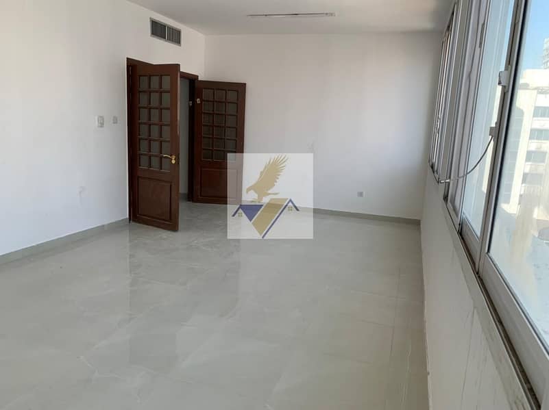 3 MASTER ROOM  & CENTRAL AC IN KHALIDIYA NEAR ETISALAT 54K