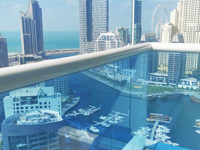 位于迪拜码头，滨海欧泊大厦 1 卧室的公寓 850000 AED - 5413293