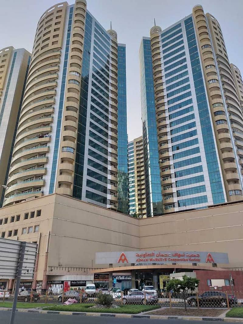 Sea View, High Floor, Big size studio for rent in Horizon Tower Only for 14,000/-
