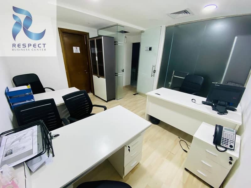 14 Fully Furnished Offices And Hot Desk Available on very Good Price