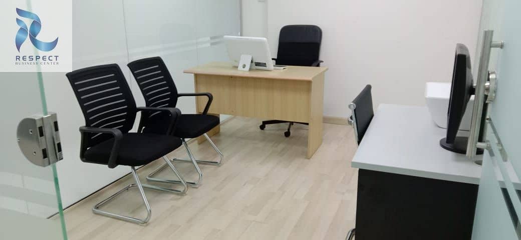14 Desk space with Ejari  / DED Aproved  / One Year Validity